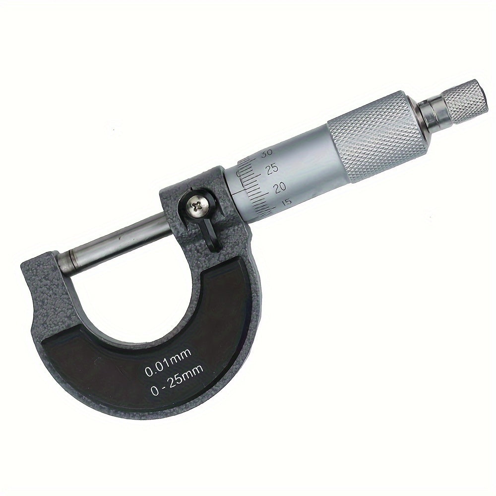 Outdoor spiral micrometer measuring tools with accuracy of 0.01mm in various ranges.