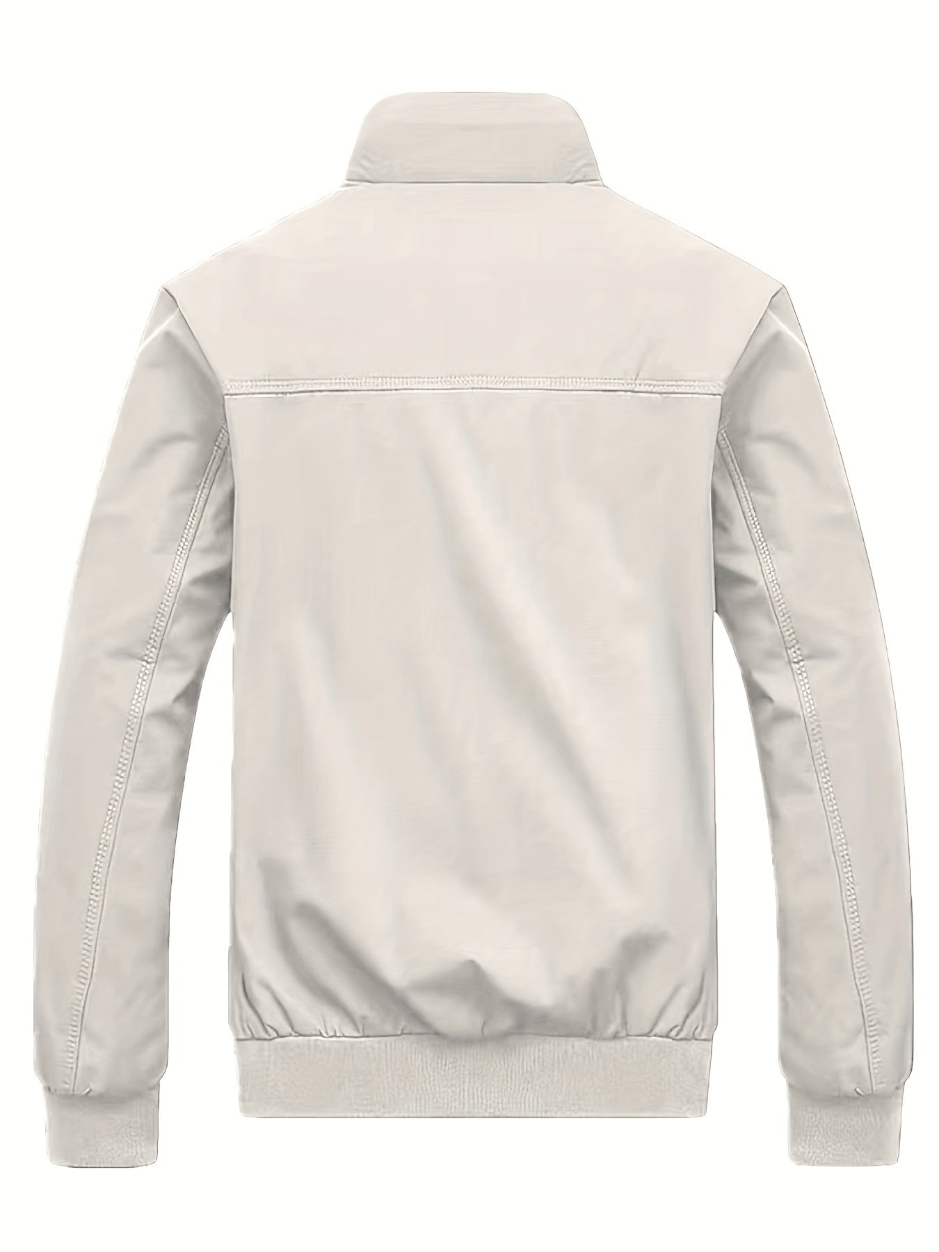 Men's casual softshell jacket with pockets for spring/autumn.