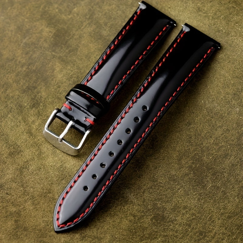 Premium Genuine Leather Watch Strap with Quick Release 18-22mm options, Expertly Hand Stitched and made from Horsehide Leather, Perfect for both Men and Women, Comes with Spring Bars, Great for Gifting