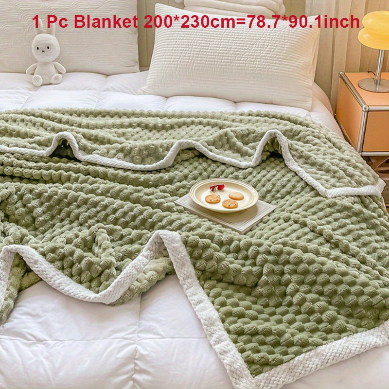 Soft and cozy fleece blanket for couch, sofa, office, bed, camping, and traveling. Perfect birthday or holiday gift for boys, girls, and adults. Great for home decor during the holidays.