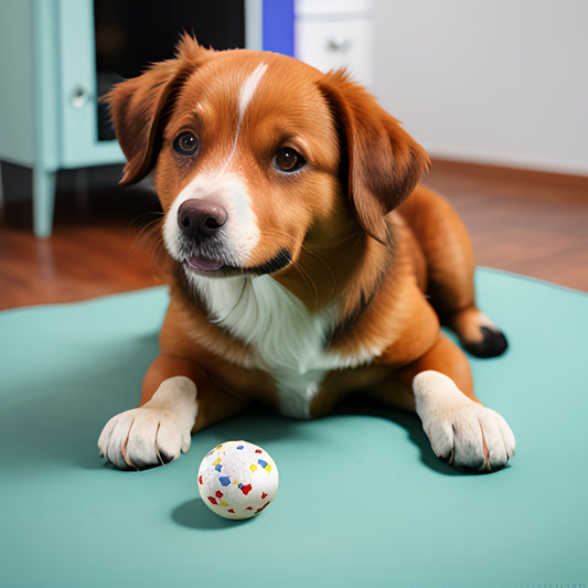 1pc durable anti-bite dog toy ball made of elastic TPR material for interactive pet sports and tooth cleaning, suitable for both indoor and outdoor use, ideal gift for dogs.