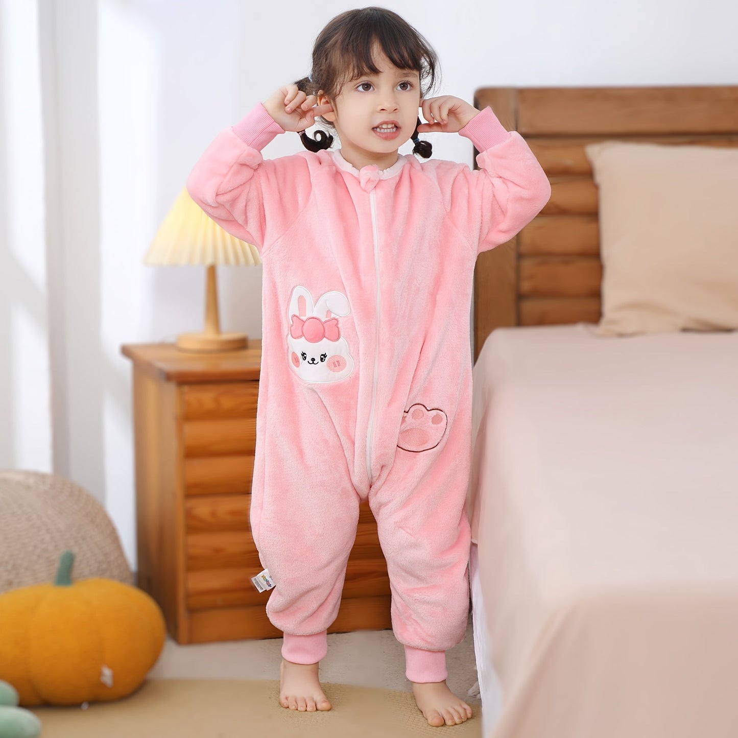 MICHLEY Sleep Sack featuring Animal Print Flannel Fleece is a Cozy Sleeping Bag with Zipper Closure, Made of Machine Washable Polyester Fiber, Suitable for Single Occupancy.