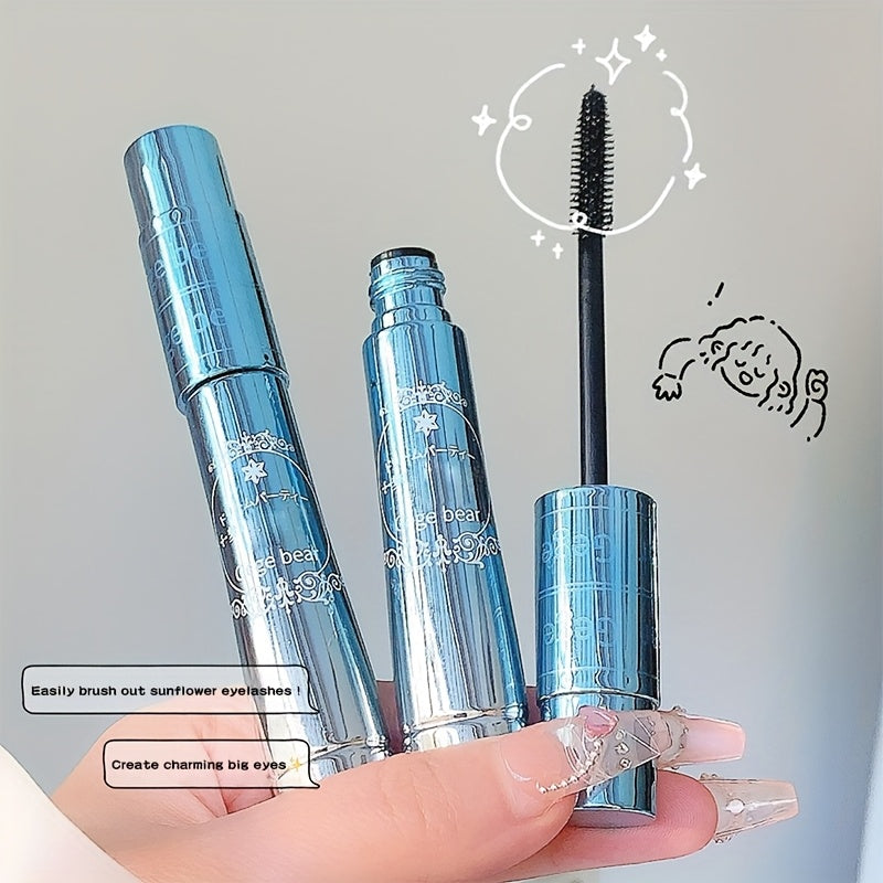 Dense Slender Mascara for Natural Curling, Durable and Waterproof with Plant Squalane Formula.