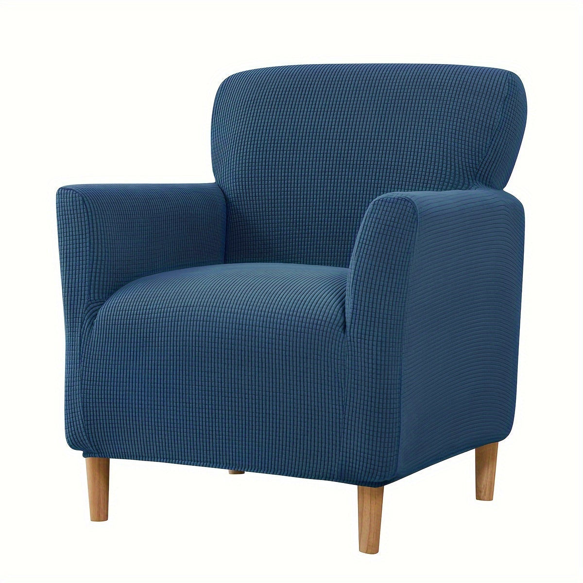 Zamonaviy armchair slipcover, sirpanishga qarshi dizayn, mashinada yuviladigan polyester/spandex va elastik tasma bilan yopish - standart armchairlarga mos keladi.