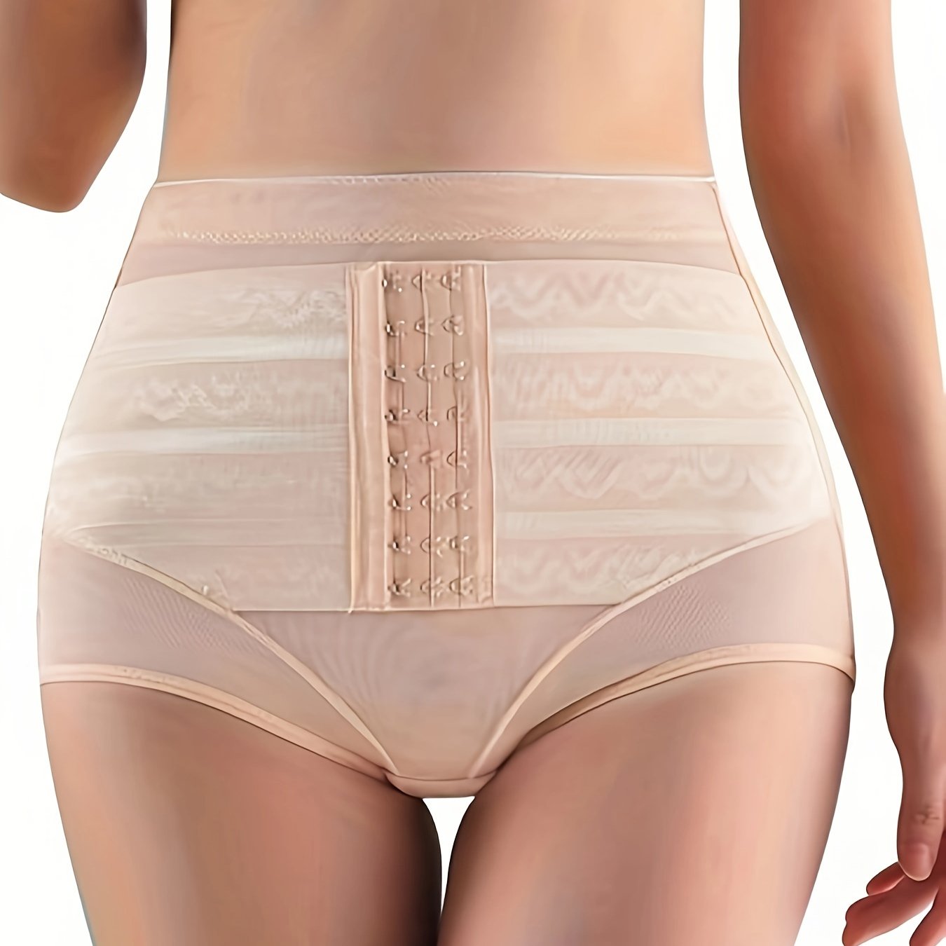 Women's Postpartum Shapewear Pants with Tummy Control and Butt Lifting.