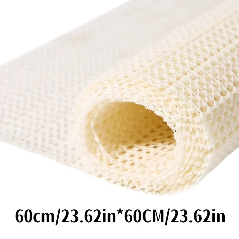 Durable PVC Non-Slip Mattress Protector, Easily Customizable, Simple to Clean, Features Non-Woven Mesh for Added Stability on Sofas, Carpets, and Yoga Mats, Perfect for Home Use