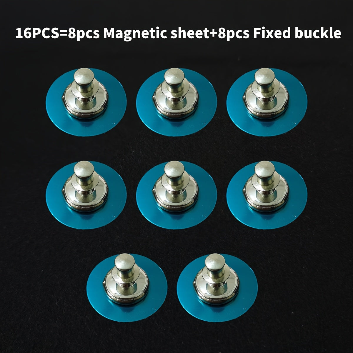 Keep your curtains secure with our Magnetic Curtain Buckles! These curtain weighted magnet clips come with thumb tacks for easy installation. Choose from 8, 16, or 24 pieces of curtain magnetic fixing buckles to keep your curtains or shower curtains in