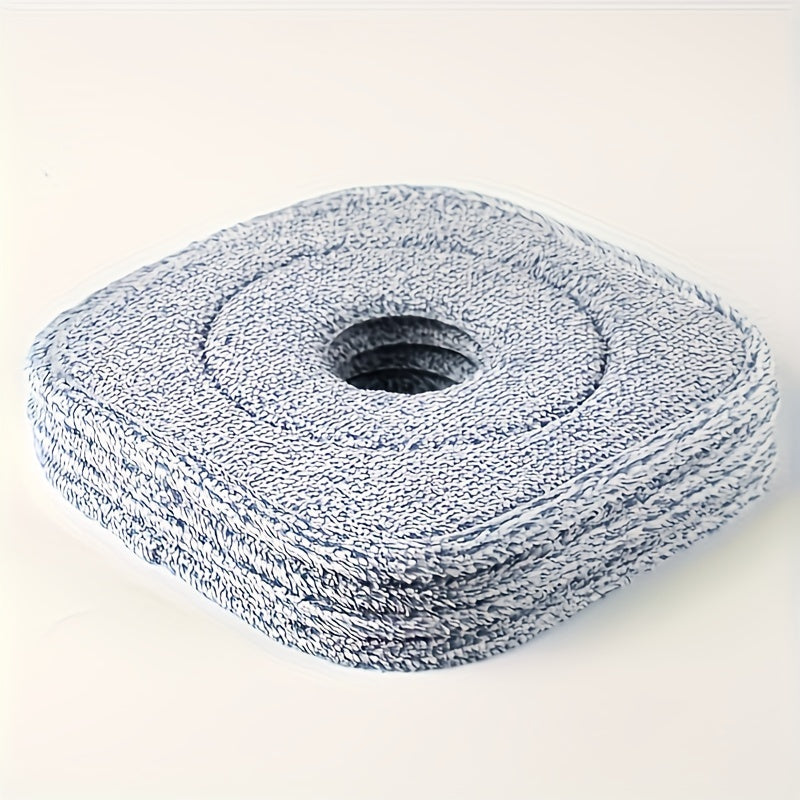 Ideal for home and kitchen cleaning, these premium microfiber mop pads come in sets of 3, 7, or 10. They are thick, durable, and washable replacement heads for spin mops, offering strong stain removal, non-slip design, and compatibility with various