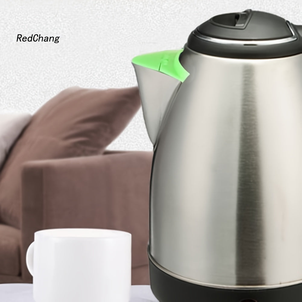 1 piece of durable PET electric kettle nozzle cover - resistant to dust, with a smooth contour design, a handy kitchen and dining accessory.