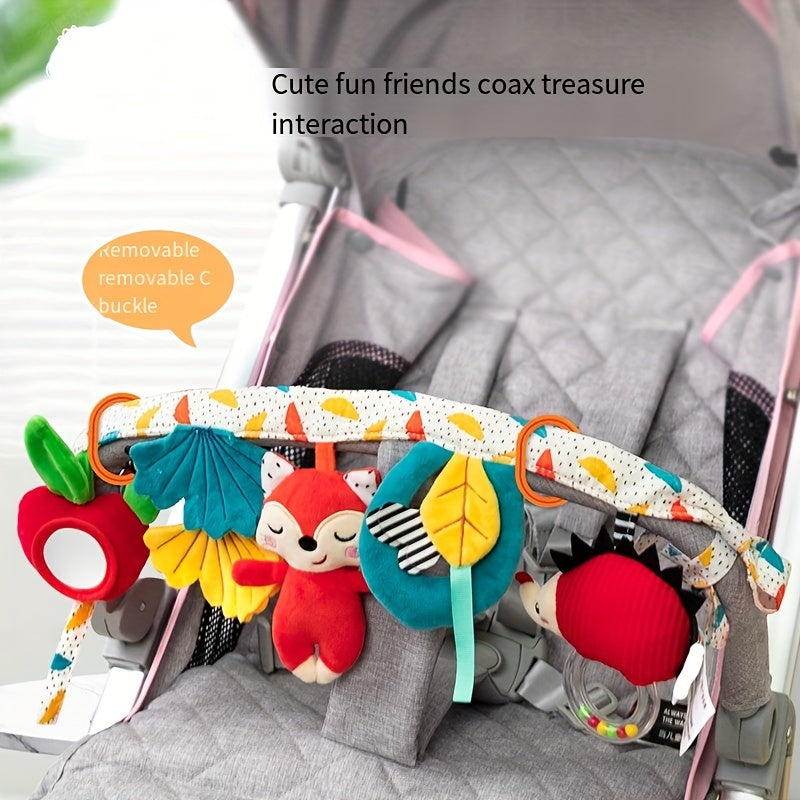 Calm Your Baby with this Cute Plush Stroller Charm - Ideal for Newborns!