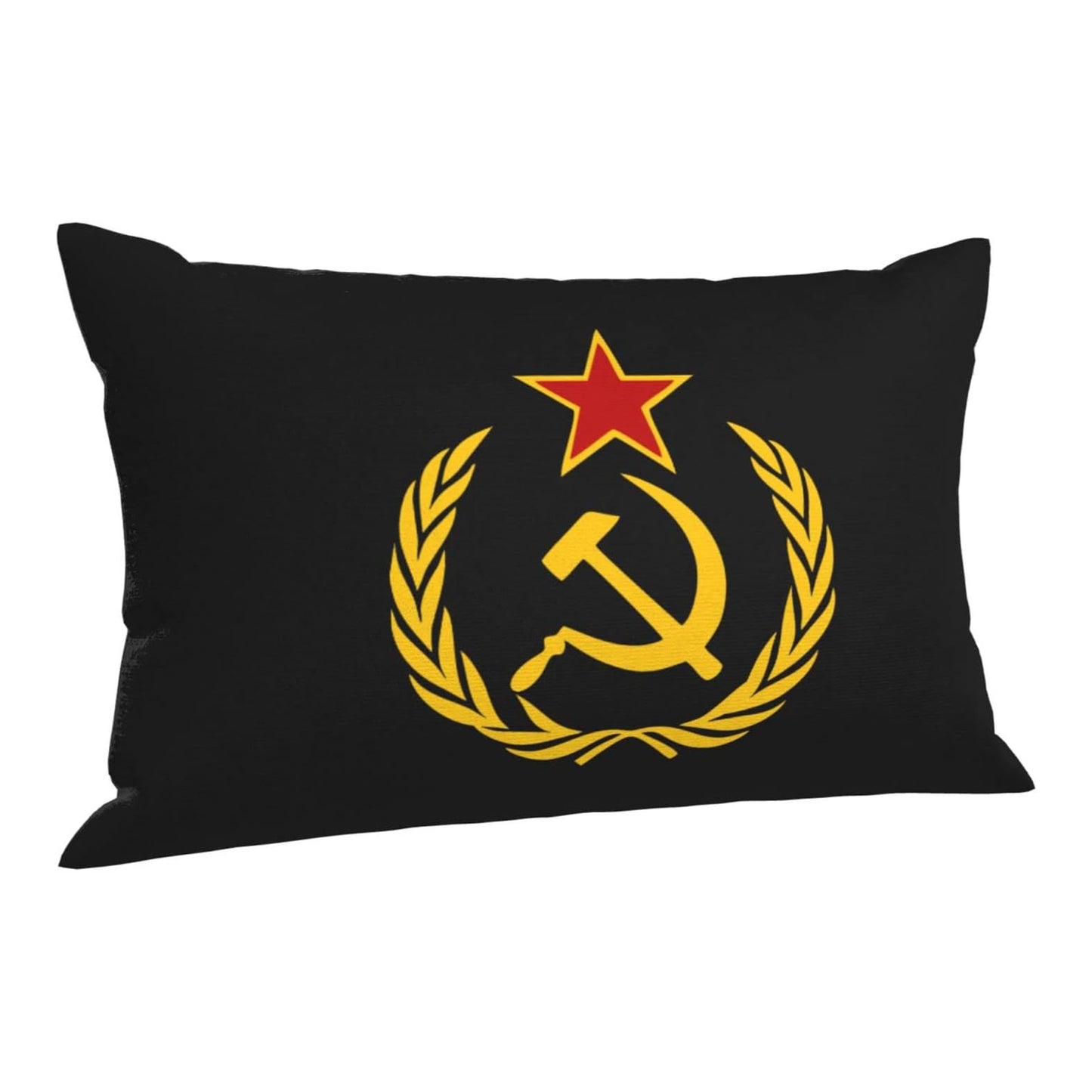 1pc Hammer & Sickle Pillow Covers - 30.48cm x 50.8cm, for Bed and Couch Decor, Single side, No pillow core included