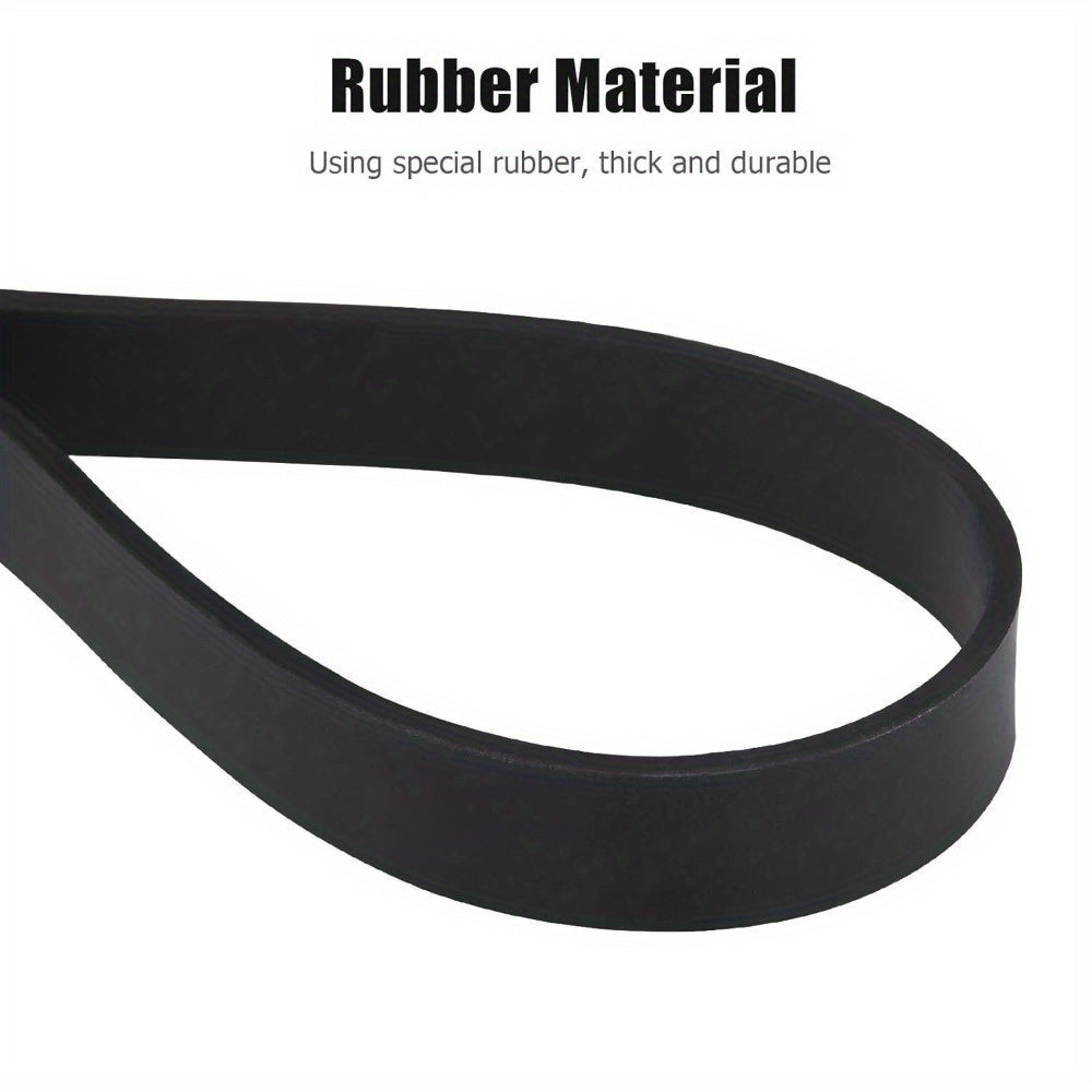 Two-pack of tough rubber vacuum belts designed for Bissell models 2191, 2191U, 2190, 1700, 1701, 1797, 2691, 2692, 1240, 12B1, 68C7, and 3920 Series PowerForce Helix (Turbo). These belts are non-electric, easy to replace, and provide safe and efficient