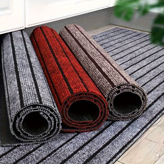 Personalize your 60x90cm doormat with this customizable option. Made from absorbent and non-slip polyester, this entry mat is perfect for high-traffic areas. Easily trim to fit for the perfect size and enjoy the step-by-step guide for easy maintenance.