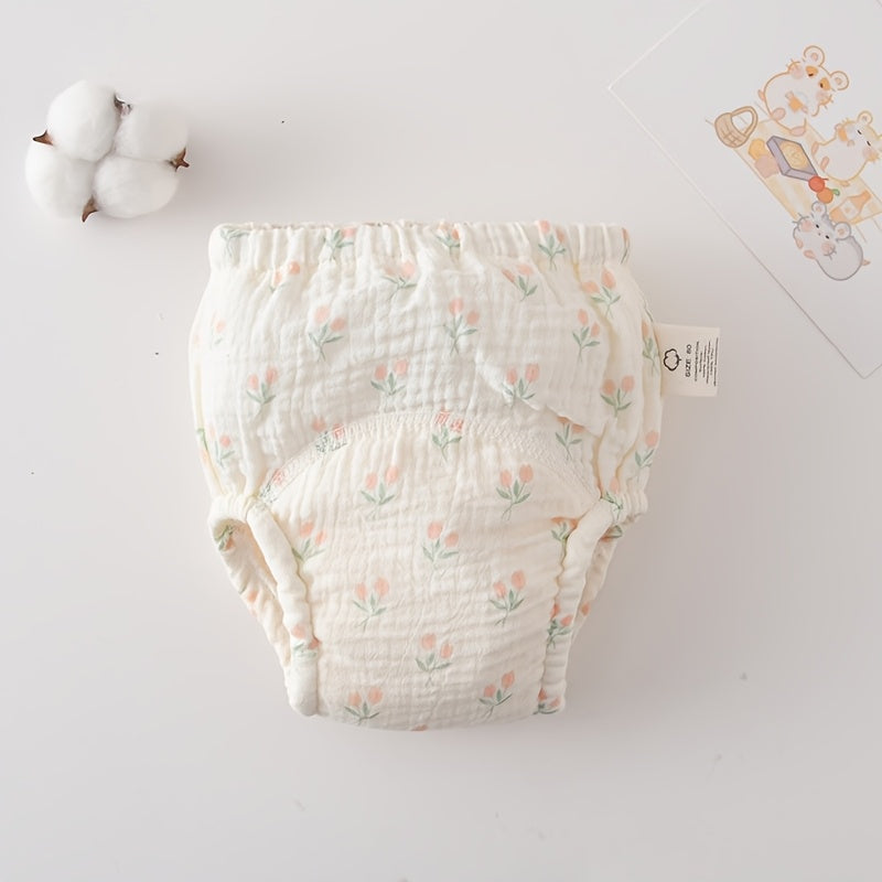 Bundle of training pants for young children and toddlers, made of soft, breathable cloth material. These leakproof, washable, and reusable diaper covers are top-quality options for children aged 0-6 years.