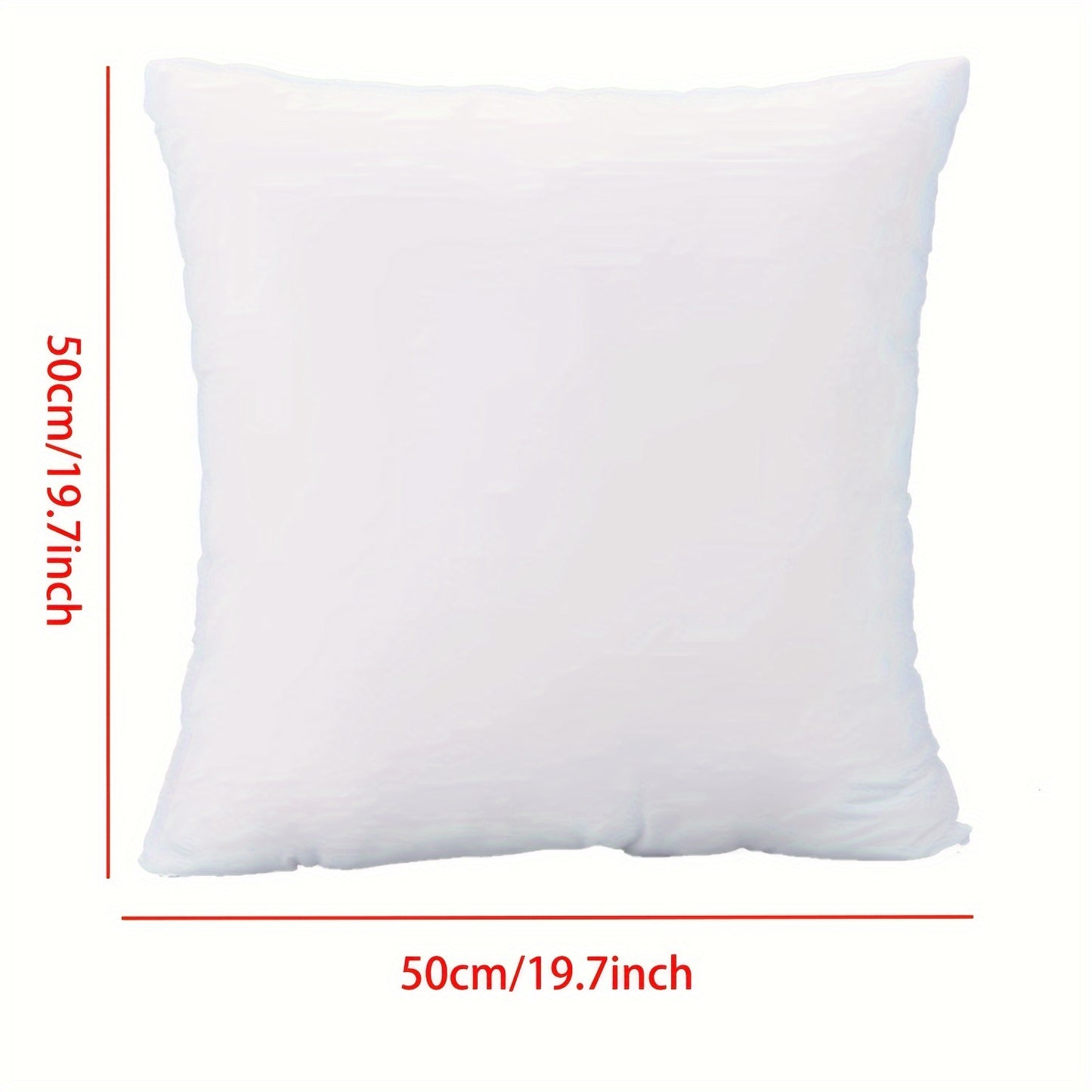 1 Utopia Style 18-Inch Pillow Insert made of machine washable 100% polyester fabric with a zippered closure. Designed for all-season use as a multipurpose cushion for home decor.