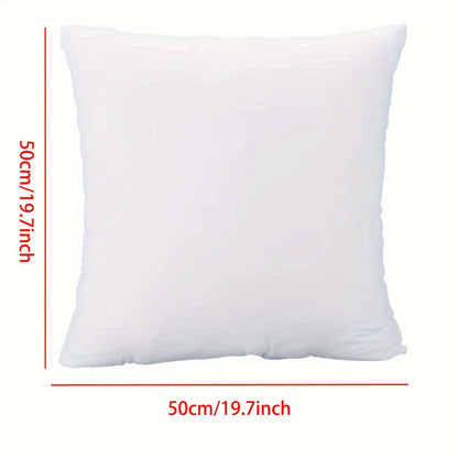 1 Utopia Style 18-Inch Pillow Insert made of machine washable 100% polyester fabric with a zippered closure. Designed for all-season use as a multipurpose cushion for home decor.