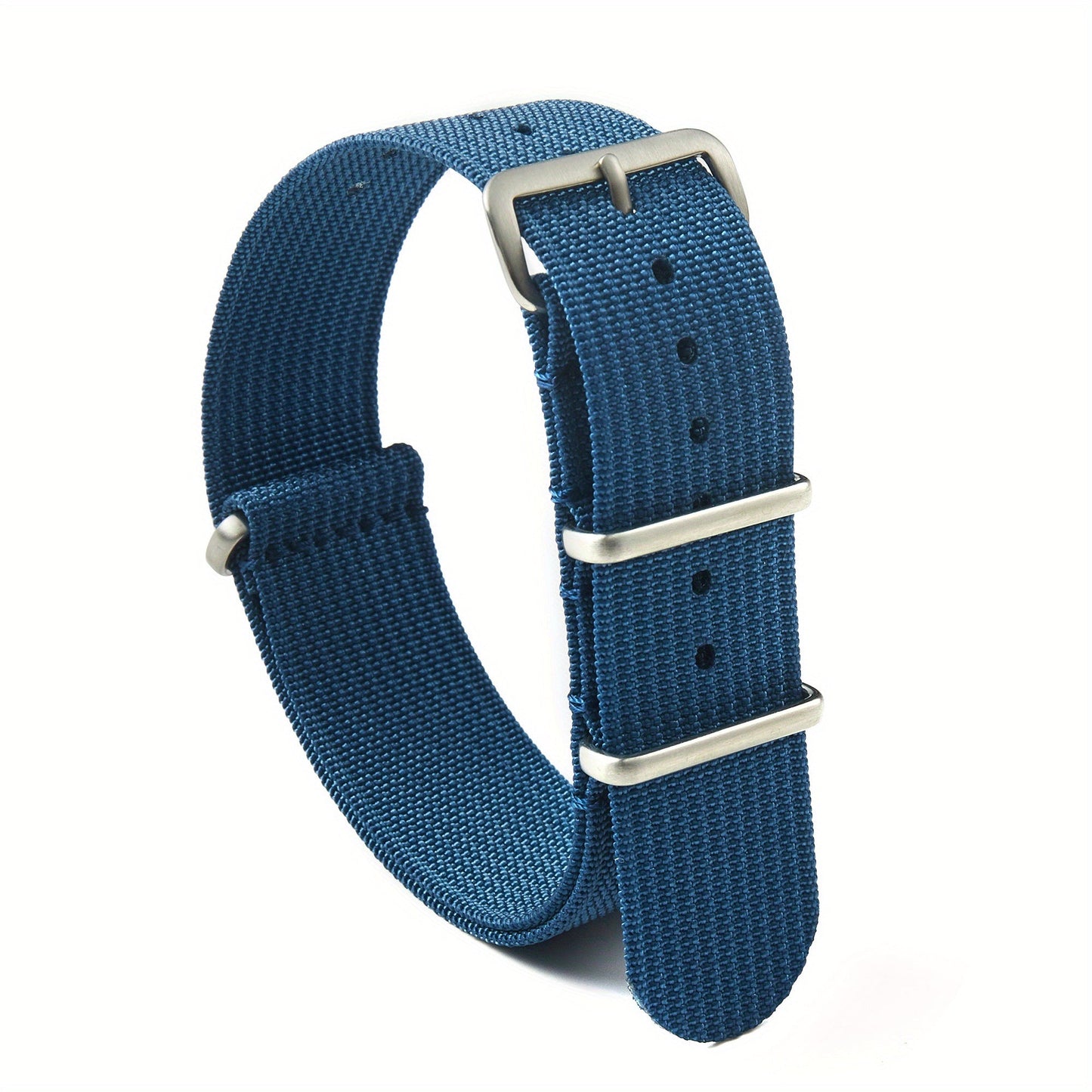 Choose a Nylon Watch Band With a Stainless Steel Buckle in 18mm, 20mm, or 22mm - A Perfect Gift for King's Day