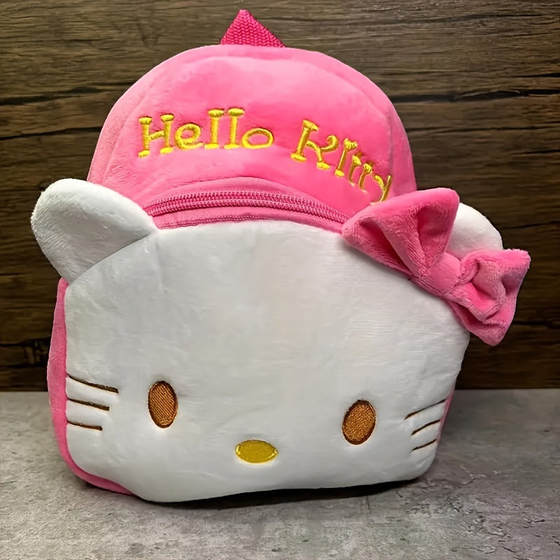 Sanrio Hello Kitty Large Backpack with Whisker Pattern Design, Durable Polyester, Hand Washable.