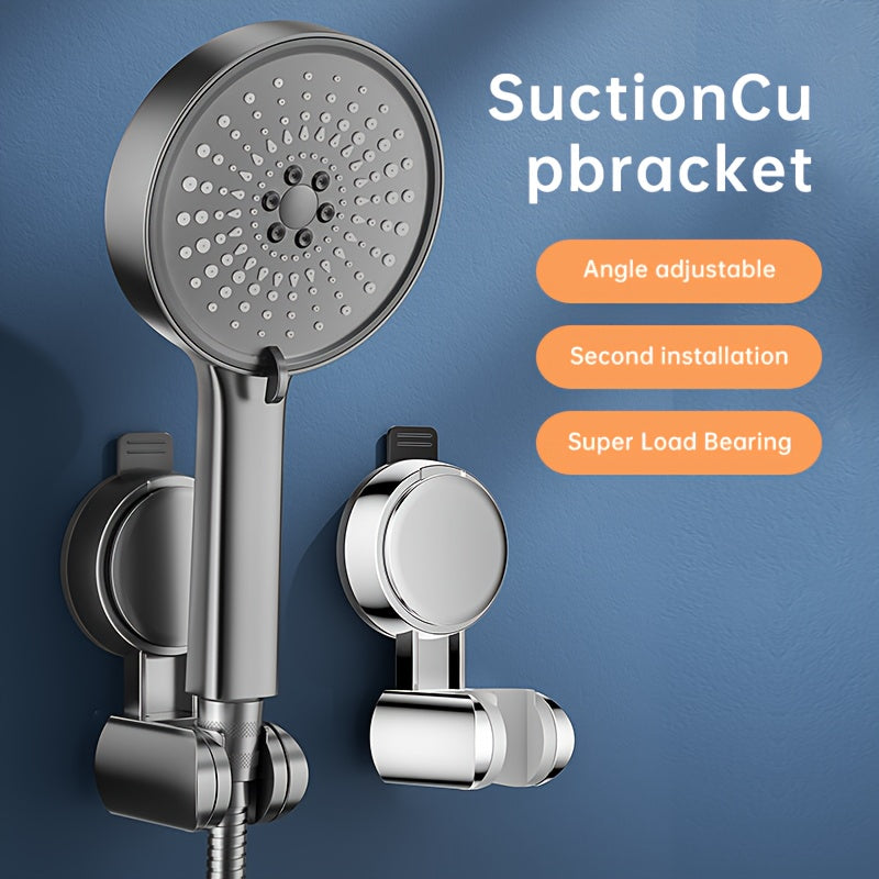 Musurjoy's Adjustable Suction Cup Shower Head Holder is easy to install without drilling. It is a great addition to your bathroom decor and makes a perfect gift for Thanksgiving or Christmas.