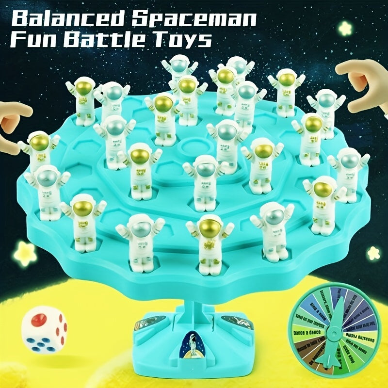 1pc Balance Spaceman Board Game: Puzzle Stacking, Balance Tree, Interactive Toy