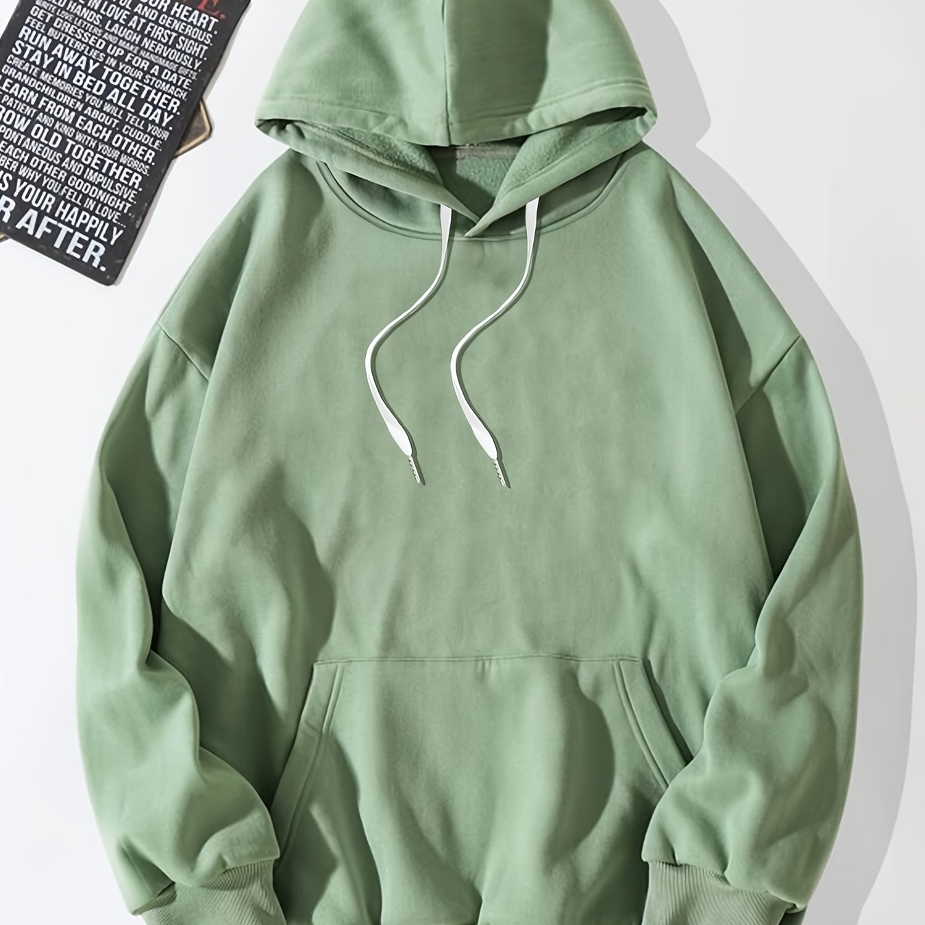 Men's Solid Color Hoodie