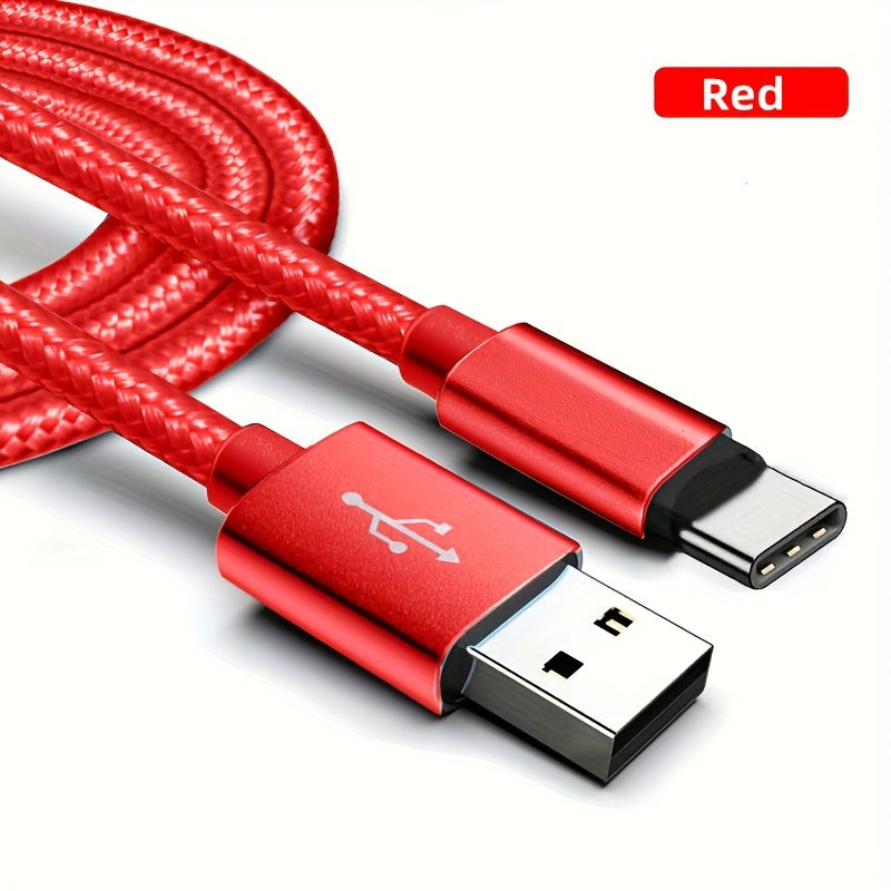 Bu USB Type C kabeli bilan tez va xavfsiz zaryad oling, Samsung, Redmi va OnePlus mobil telefonlari bilan mos keladi. 1m, 2m va 3m uzunliklarda mavjud.