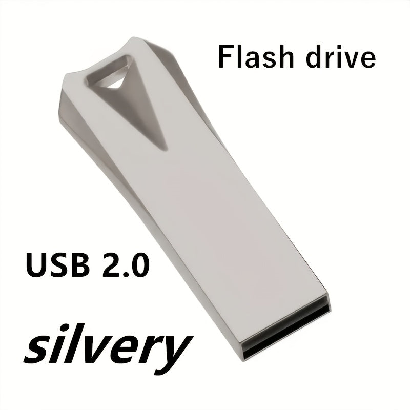 High-Speed USB 2.0 Flash Drive in Durable Metal, Plug & Play, Shockproof, Supports Multiple OS, Available in various capacities, Multimedia Transfer|Stylish and Shockproof Storage