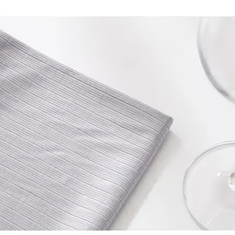 Get 5 Professional Glass Cleaning Cloths - Super Absorbent, Streak-Free Microfiber for Hotels, Bars, Restaurants - Perfect for Wine Glasses & More, Leaves No Water Stains, Ensures Clean Glasses