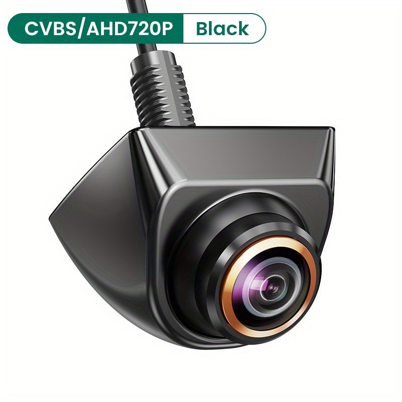 GreenYi AHD 1920x1080P Rear View Camera with 170° Fisheye Golden Lens, Full HD Night Vision, Universal Driving Position, Wide Angle, Uncharged Power Mode, No Battery Required. Ideal for