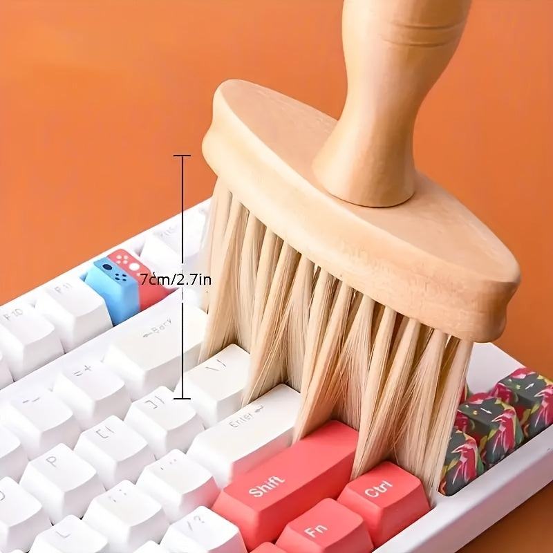 Versatile Plastic Detail Brush for Cleaning Tight Spaces, Soft Bristles Ideal for Window Crevices, Car Air Vents, and More, Suitable for Home, Kitchen, Bathroom, Living Room, Bedroom, and Outdoor Use, No Electricity Required