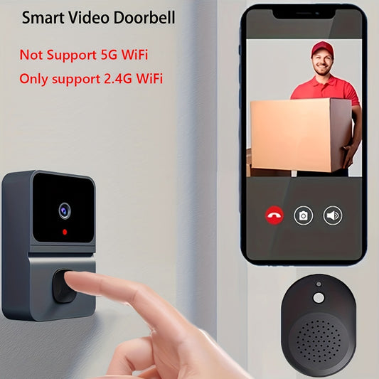 Wireless Smart Visual Doorbell with Long Standby and APP Remote Intercom