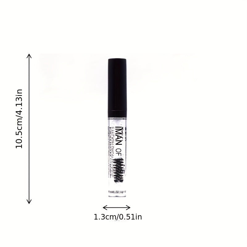 Eyebrow serum nourishes and curls eyelashes and eyebrows, gel mascara cream.