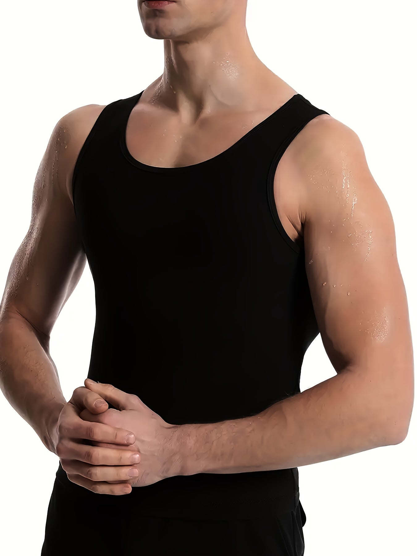 Men's sweat-wicking tank top