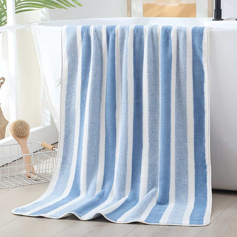 1/2 pack of 68.58 x 137.16 cm microfiber bath towel set. Ultra soft, highly absorbent, lightweight, and quick drying. Perfect for body, sport, yoga, spa, and fitness.