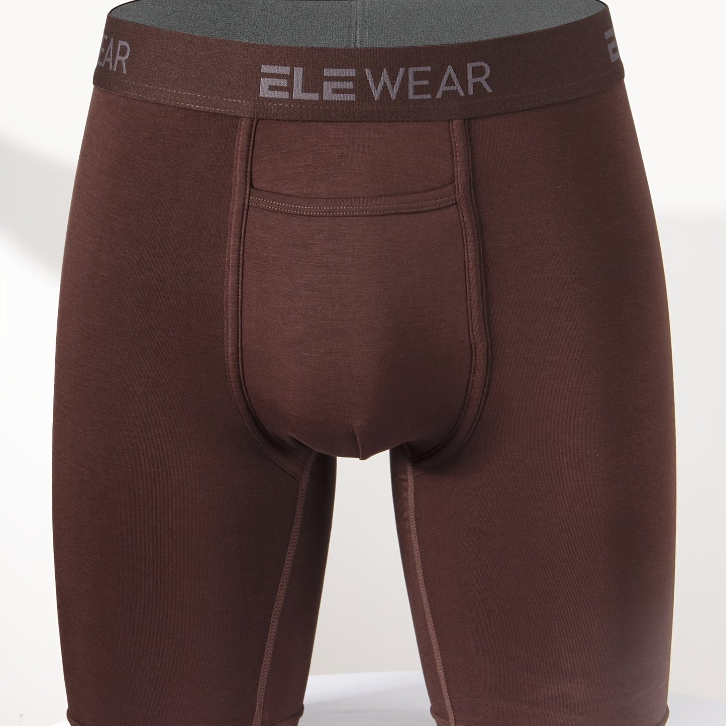 Men's Modal Underwear with breathable, soft, quick-drying, stretchy, anti-wear features and long boxer briefs shorts for sports.