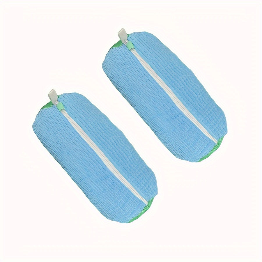 2pc New Washing Shoe Machine Bags, Lazy Person's Magic Tool for preventing shoe deformation and caring for shoes at home.