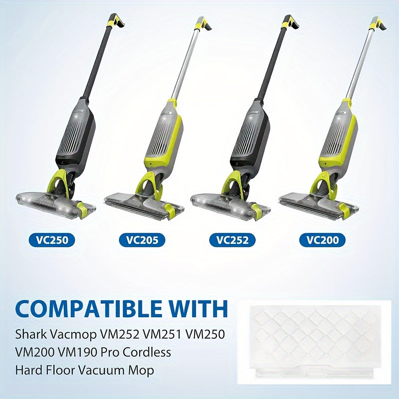 Shark Vacmop Pro modellari M252, VM250, VM200, VMP30, VM190 va VM251 uchun mos keladigan almashtirish padlari 10/20 dona to'plamda mavjud.