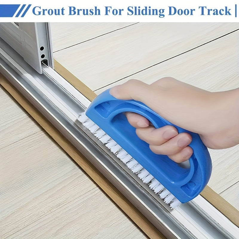 Get your hands on the 1pc ProClean Plastic Grout Brush with Vacuum Attachment. This hard bristle tile cleaning scrubber is perfect for tackling bathroom shower and sliding door tracks. Say goodbye to stubborn grime with this effective cleaning tool.