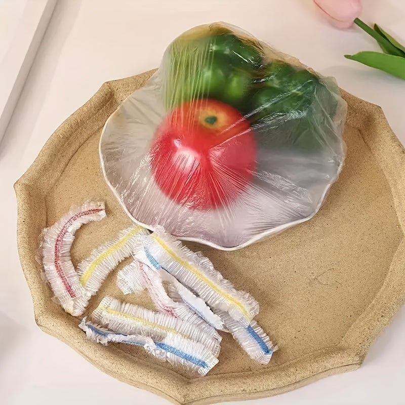 300 pieces of ClearShield Elastic Food Freshness Wraps are now available. These stretchable PS Polystyrene Plate Covers are disposable, odorless, and perfect for multiple uses in the kitchen. Whether at home, in a restaurant, or on a picnic, this cling