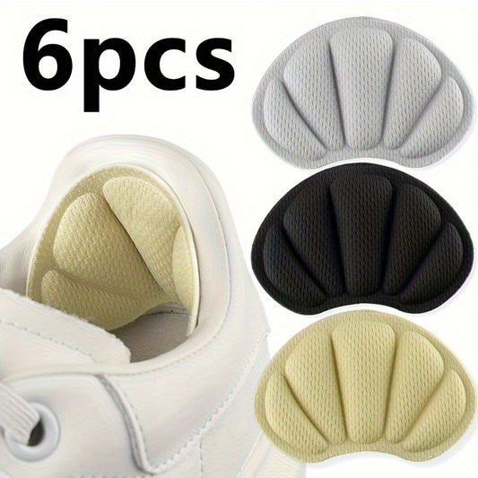 6pcs Heel Cushion Inserts for Shoes - Prevents Heel Blistering, Improves Comfort in High Heels & Boots