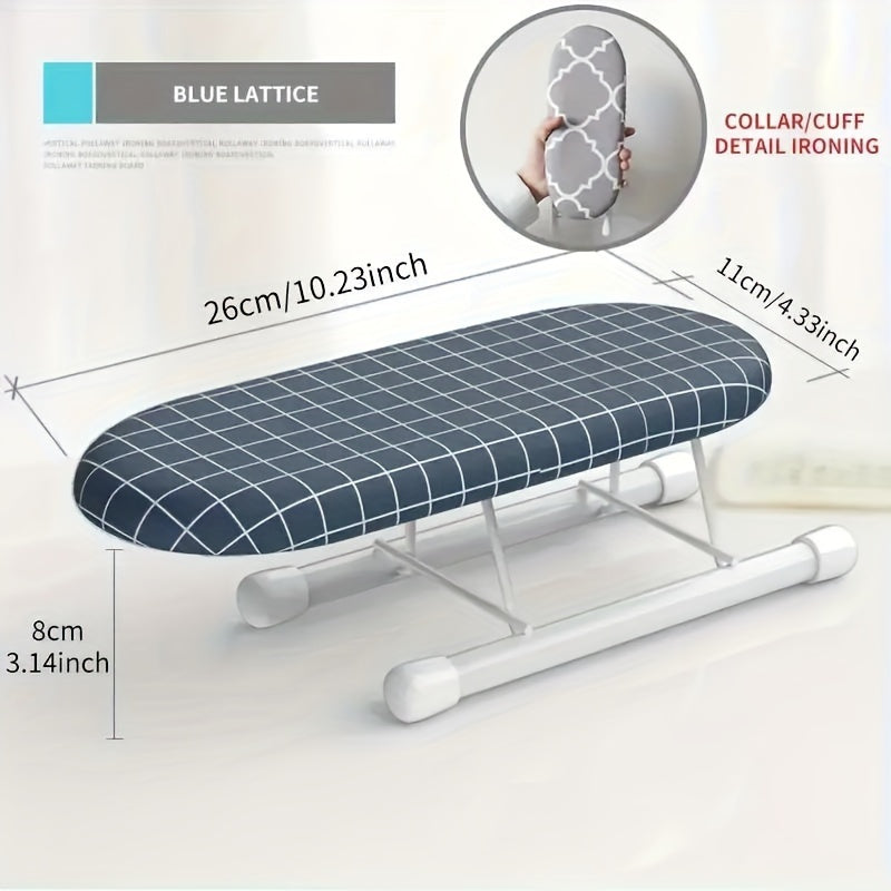 Compact Sleeve Ironing Board, Foldable Tabletop Ironing Mat, Portable Non-Electric Accessory for Precise Garment Pressing and Wrinkle Removal