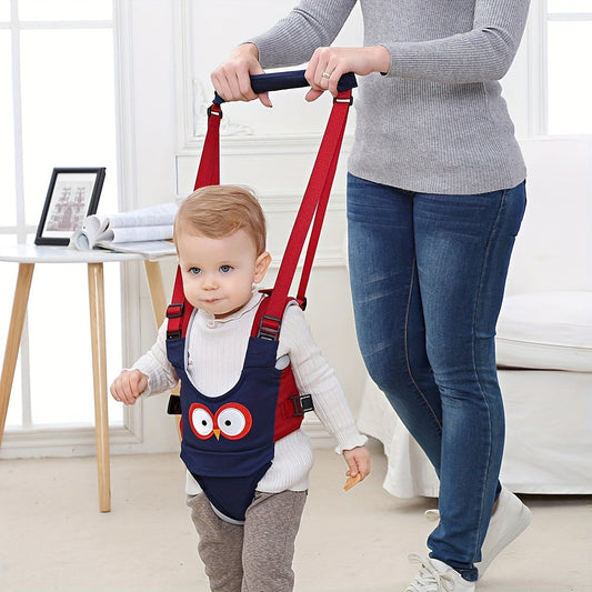 Toddler Walking Harness, made of breathable cotton mesh material, Baby Walking Aid with adjustable straps