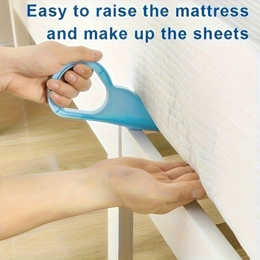 Elevate your mattress organization with 1pc of the divine bedmaker, featuring ergonomic bed sheets and skirt plugs that are easy to stuff into all corners.