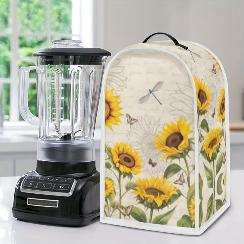 Protect your kitchen appliances with our washable Sunflower Blender Dust Cover. This anti-splash design is perfect for keeping your food processor and coffee maker clean. A stylish and functional accessory for women.