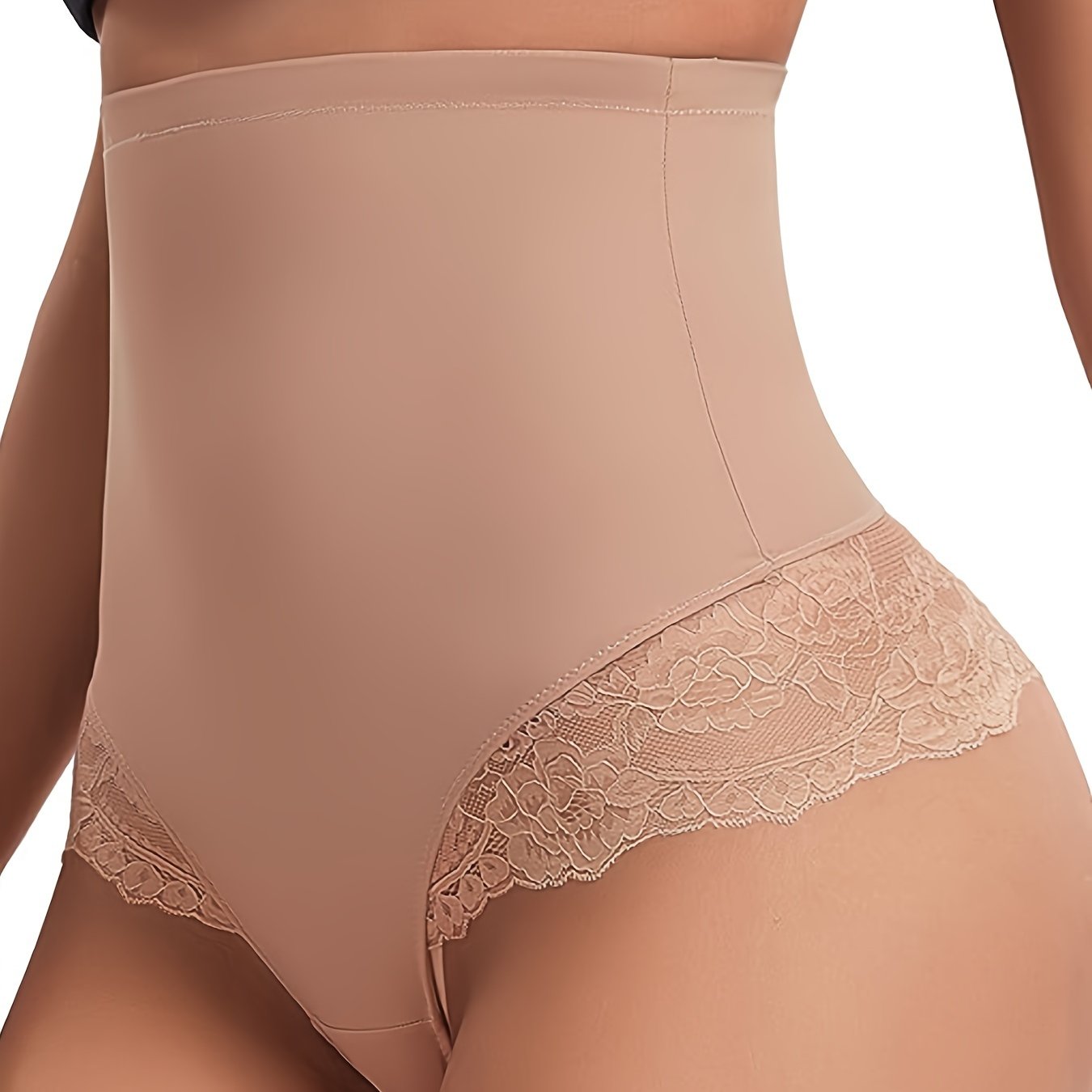 High Waist Shaping Thongs with Tummy Control Compression for Women's Underwear & Shapewear