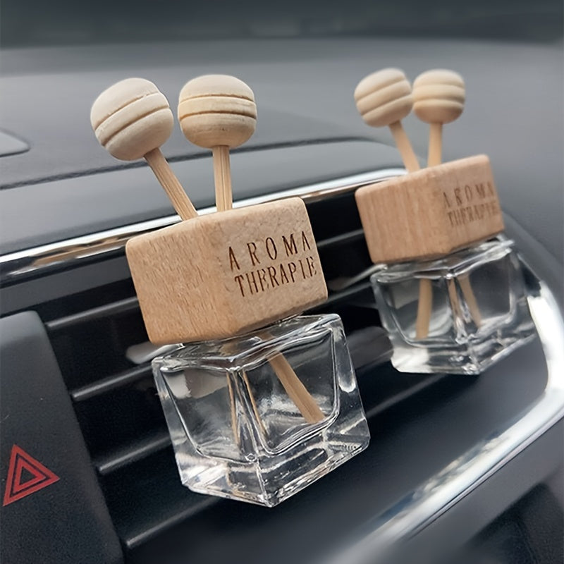 Car Air Outlet Fragrance Bottle, keeps car air fresh and lasting, simple and elegant decoration.