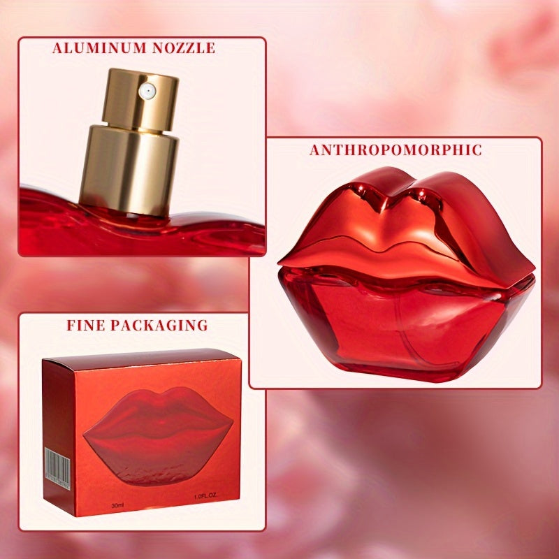 30ml Sweet Kiss Perfume for Women, Elegant Floral Scent, Alcohol-Fee, Formaldehyde-Free, Ideal for Gifting and Daily Use.