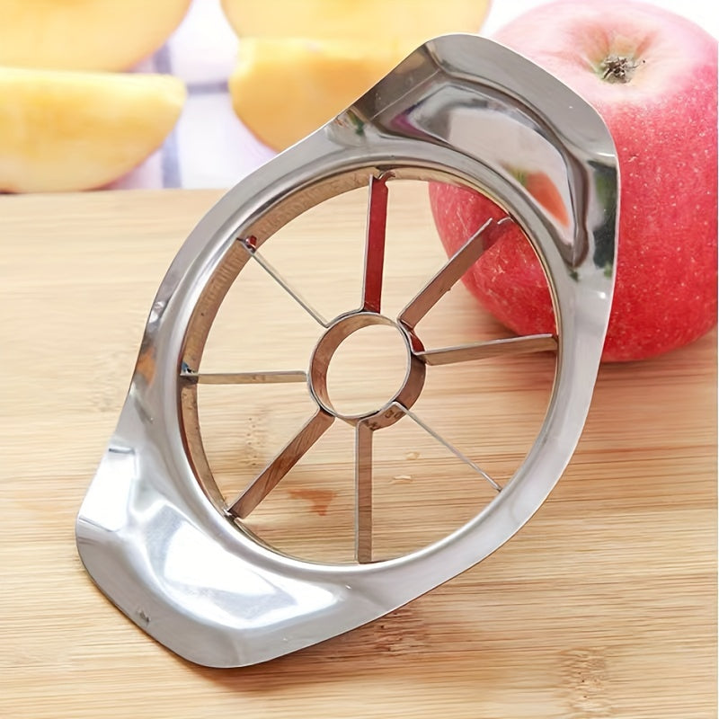 Apple Slicer & Corer made of Stainless Steel - A Durable Kitchen Tool for Precisely Cut Fruits, Great for Home and Dormitory Cooking