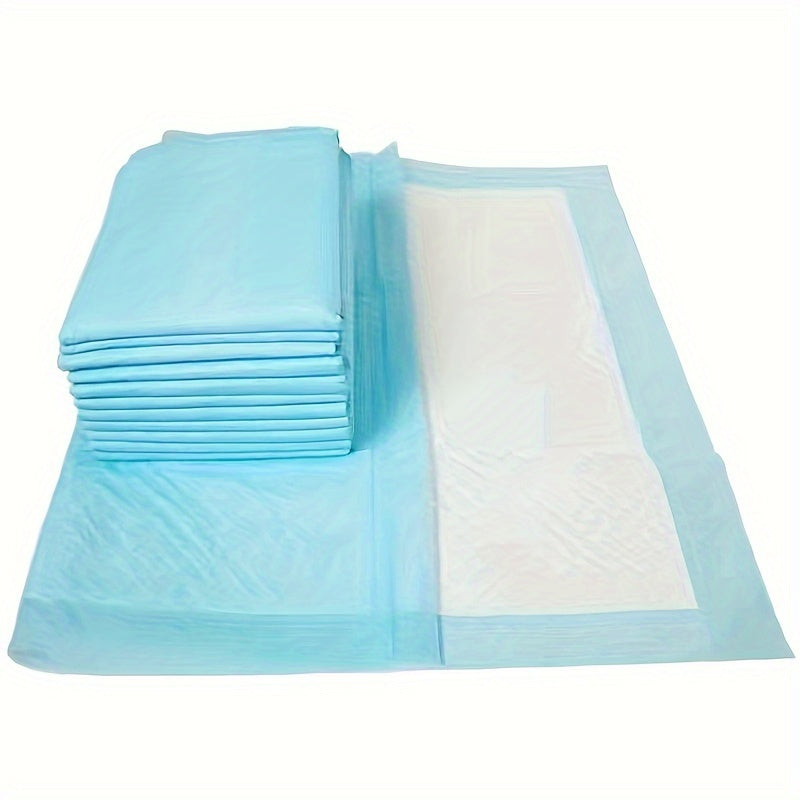 Leak-proof, absorbent dog pee pads for housebreaking and incontinence management.