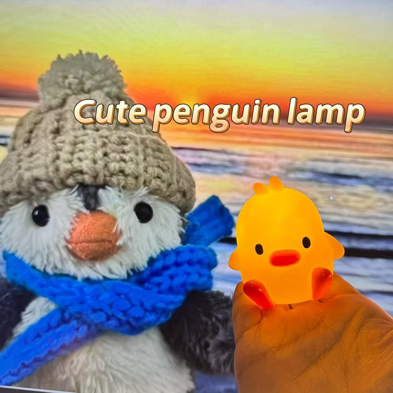 Yellow Duck LED Lamp, perfect for school, festivals, and gifting. Soft light, battery operated. Suitable for bedrooms, studies, and offices. Ideal Valentine's or birthday gift.